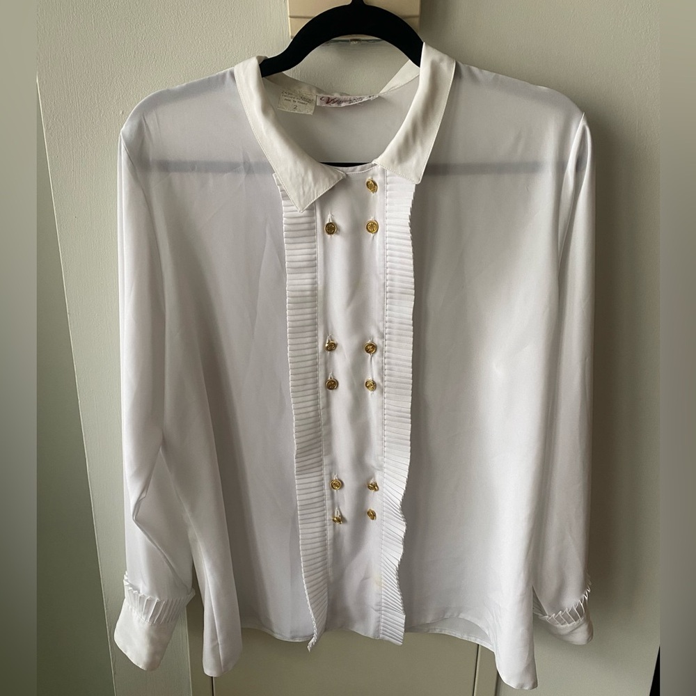 Vintage French Blouse
